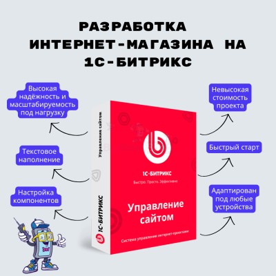 Разработка интернет-магазина на 1С-Битрикс - купить в Диринге